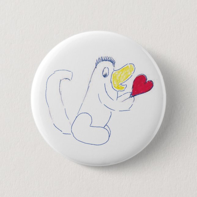 Bóton Redondo 5.08cm Love Bug Round Badge (Frente)