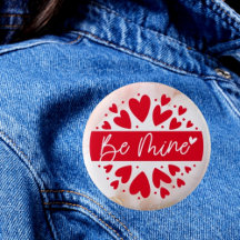 Love Struck: Botão do Feliz dia de os namorados- B