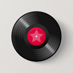 Bóton Redondo 5.08cm LP Record02