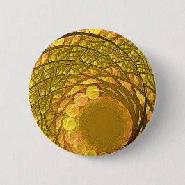 Bóton Redondo 5.08cm Lua brilhante da flor