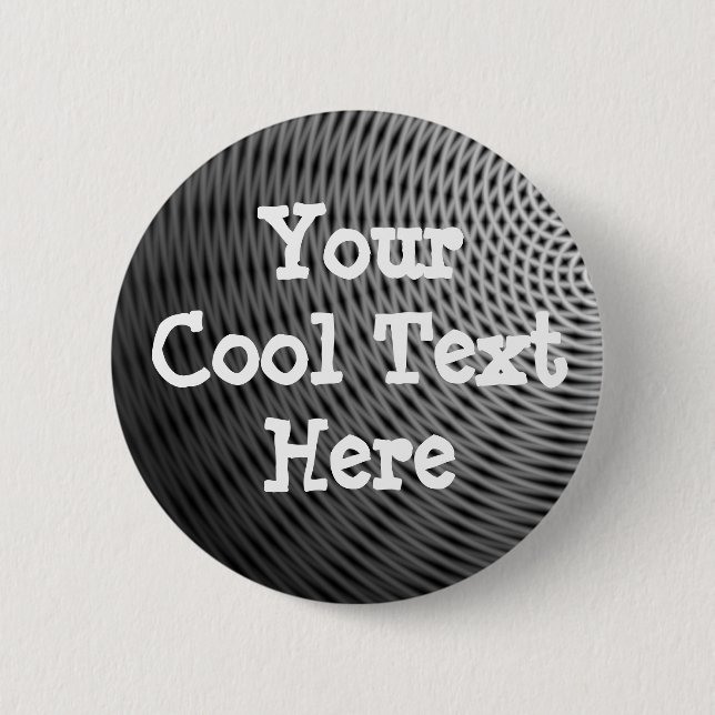 Bóton Redondo 5.08cm Lua Ray - Modelo (Frente)