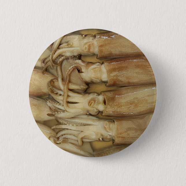 Bóton Redondo 5.08cm Lula - Calamari (Frente)