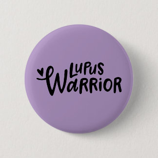 Bóton Redondo 5.08cm Lupus Warrior Prendedor – Botão de Conscientização