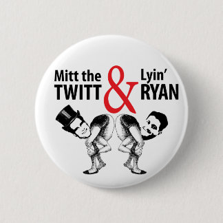 Bóton Redondo 5.08cm Luva o Twitt e o Lyin' Ryan