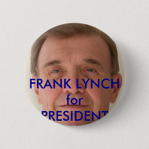 Bóton Redondo 5.08cm LYNCH SINCERO para botões da campanha do