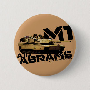Bóton Redondo 5.08cm M1 Abrams