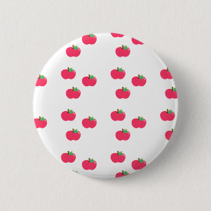 Bóton Redondo 5.08cm maçã maçãs fruta comida vinha personalizar