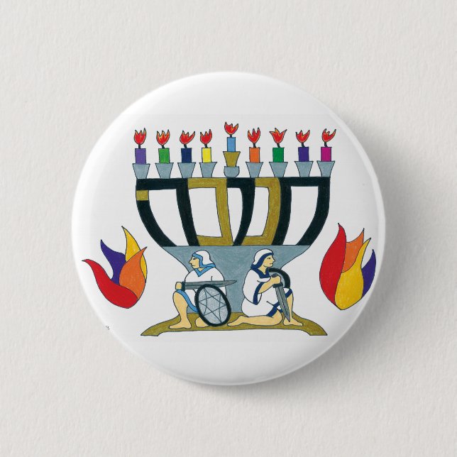 Bóton Redondo 5.08cm Macabees (Frente)