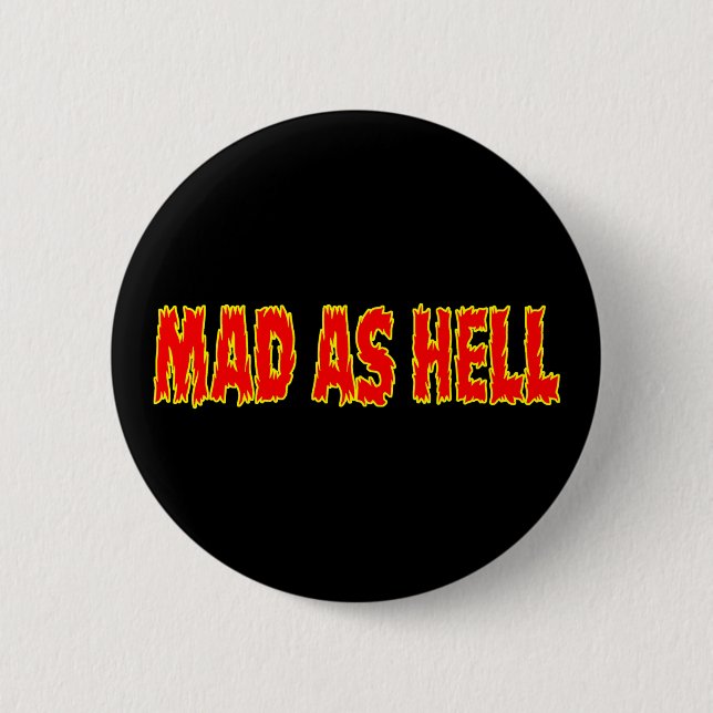 BÓTON REDONDO 5.08CM MAD AS HELL (Frente)