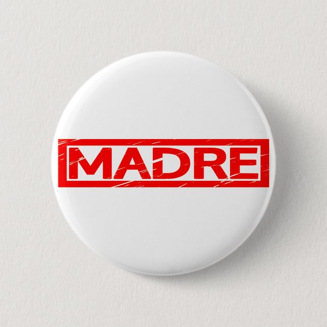 Bóton Redondo 5.08cm Madre Stamp (Frente)
