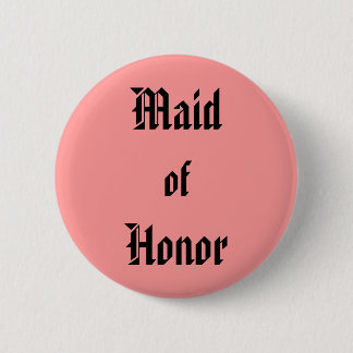 Bóton Redondo 5.08cm Madrinha de casamento