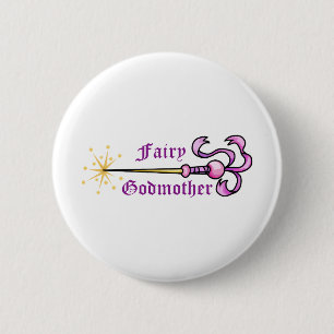 BÓTON REDONDO 5.08CM MADRINHA FEERICAMENTE