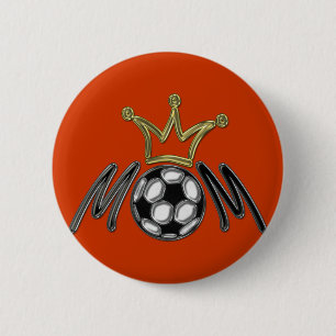 Bóton Redondo 5.08cm MÃE de Futebol