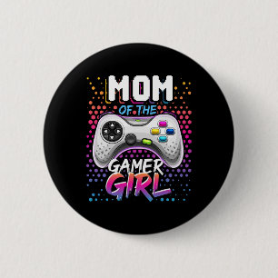 Bóton Redondo 5.08cm Mãe Do Jogo De Vídeo De Jogo De Gâmera