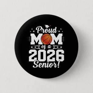 Bóton Redondo 5.08cm Mãe Orgulhosa De Um Veterano Da Sketll 2026 Gradua