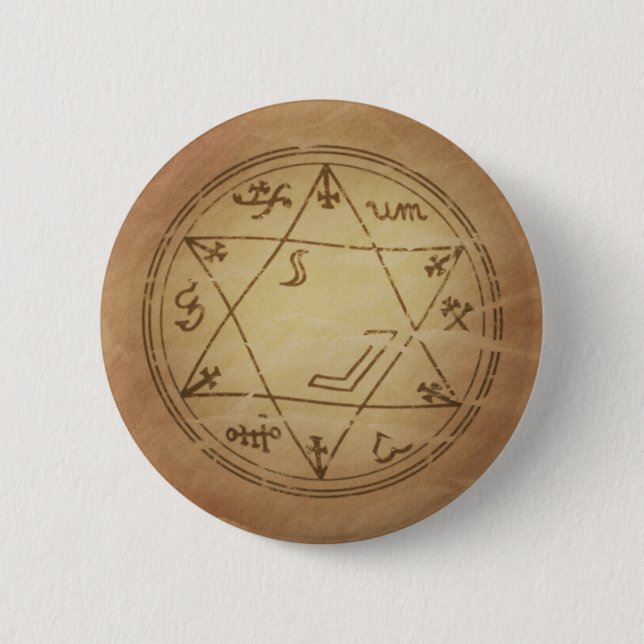 Bóton Redondo 5.08cm Magic Amulet para os magos de negócios bem-sucedid (Frente)