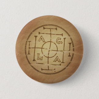 Bóton Redondo 5.08cm Magic Amulet Success Wealth Long Life Magic Charms