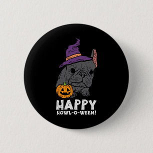 Bóton Redondo 5.08cm Mágica-Mata Feliz Howl O Foi Divertida Cachorro De