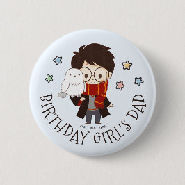 Bóton Redondo 5.08cm Mágico Aniversário de HARRY POTTER™ e Hogwarts