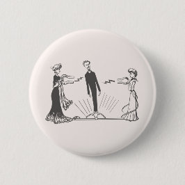 Bóton Redondo 5.08cm Magnetismo Animal -