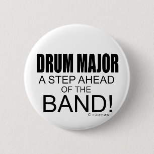 Bóton Redondo 5.08cm Major de cilindro uma etapa antes da banda!