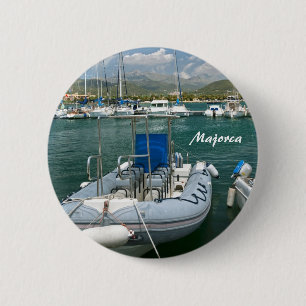 Bóton Redondo 5.08cm Majorca Pin