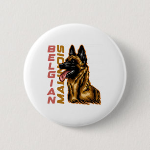 Bóton Redondo 5.08cm Malinois belgas