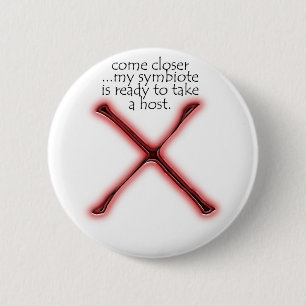 Bóton Redondo 5.08cm Malote de Symbiote