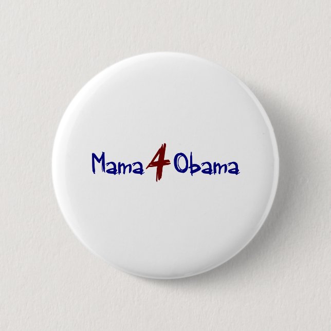 Bóton Redondo 5.08cm Mama 4 Obama (2) (Frente)