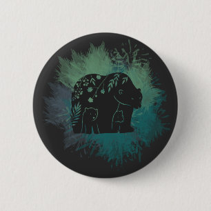 Bóton Redondo 5.08cm Mama Bear