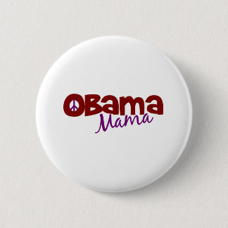 Bóton Redondo 5.08cm Mama de Obama