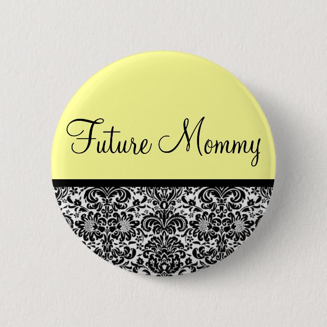 Bóton Redondo 5.08cm Mamães futuras (Frente)