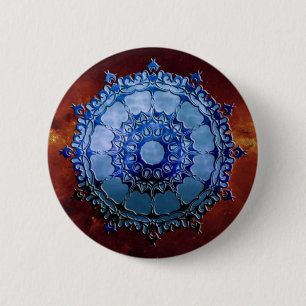 Bóton Redondo 5.08cm Mandala celta