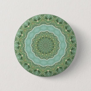 Bóton Redondo 5.08cm Mandala Suculento