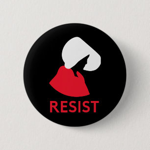 Bóton Redondo 5.08cm Manipuladora resiste protesto feminista