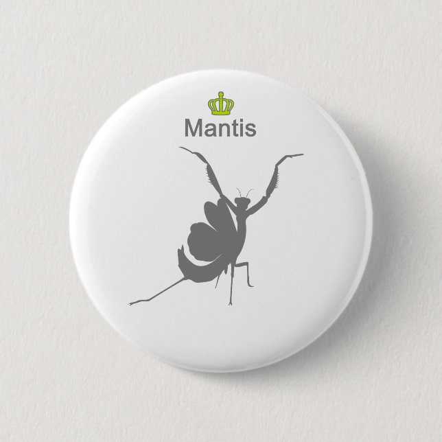 Bóton Redondo 5.08cm Mantis g5 (Frente)