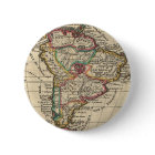 Mapa do vintage de Ámérica do Sul (1747)