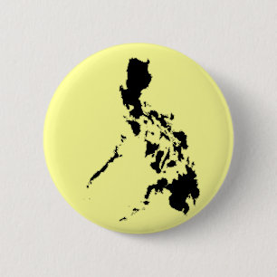 Bóton Redondo 5.08cm Mapa filipino