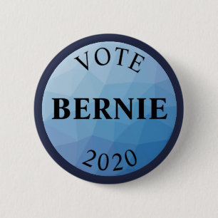 Bóton Redondo 5.08cm Máquinas de lixar 2020 de Bernie do voto