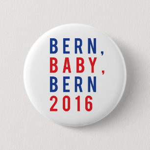 Bóton Redondo 5.08cm Máquinas de lixar de Bernie para o presidente