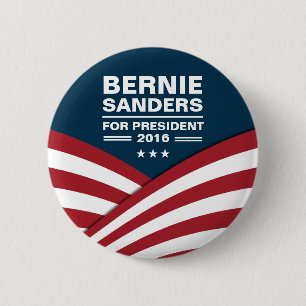 Bóton Redondo 5.08cm Máquinas de lixar de Bernie para o presidente 201