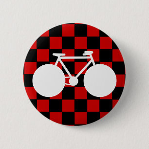 Bóton Redondo 5.08cm marca branca de bicicleta