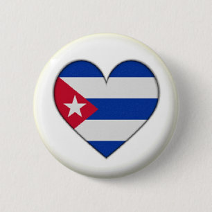 BÓTON REDONDO 5.08CM MARCA NOVA! - CRACHÁ TRASEIRO DE PIN CUBA