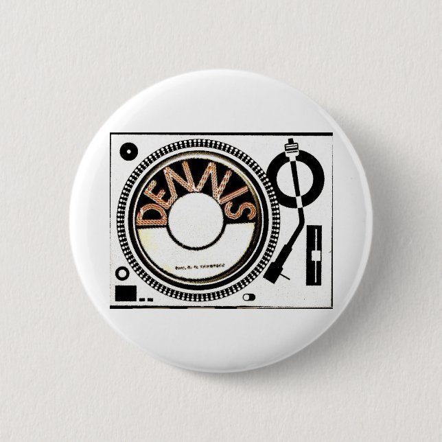 Bóton Redondo 5.08cm Marca TST /DENNIS (Frente)