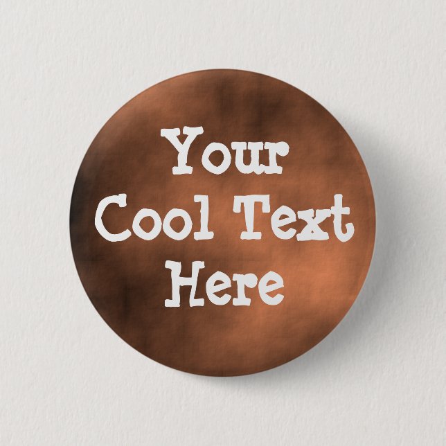 Bóton Redondo 5.08cm Marcian Sand Storm - Modelo (Frente)