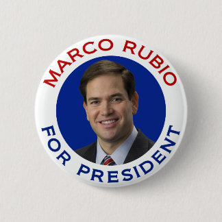 Bóton Redondo 5.08cm Marco Rubio para o presidente