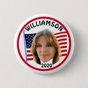 Bóton Redondo 5.08cm Marianne Williamson 2020