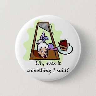 Bóton Redondo 5.08cm Marie Antoinette na Guillotine