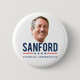 Bóton Redondo 5.08cm Mark Sanford 2020