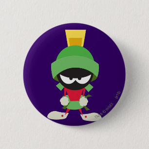 Bóton Redondo 5.08cm MARVIN O MARTIAN™ Ready to Attached (Pronto para